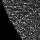 An interesting intersection near the edge of a render of 1e7 points